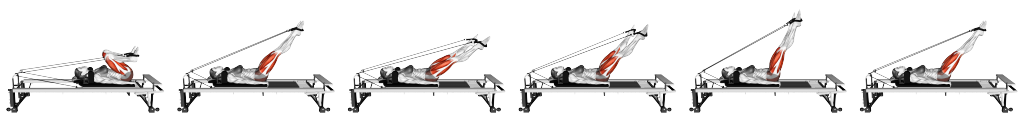 Reformer Frog and Leg Circles: Adductor exercise | Heft