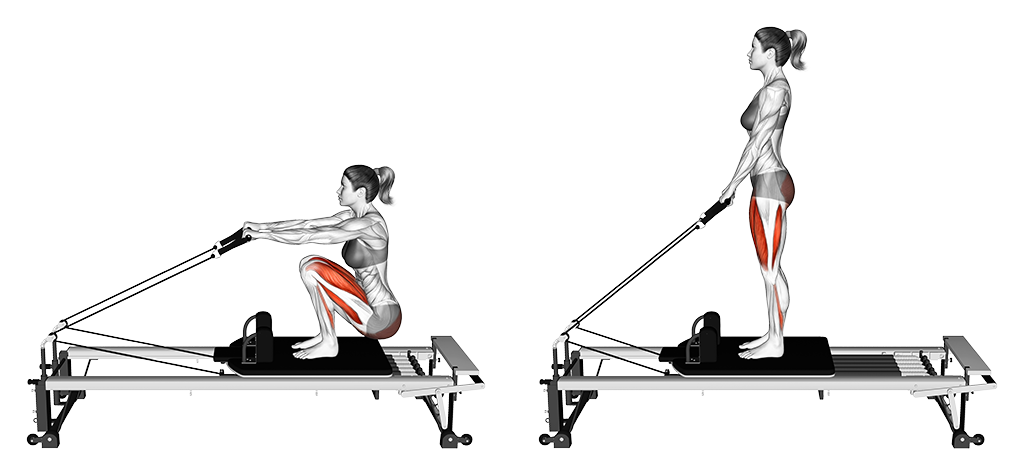 Reformer Russian Squat: Quad exercise | Heft