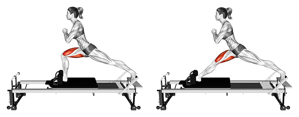 Reformer Lunge: Quad exercise | Heft